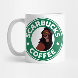 scar lion Scarbucks Coffee Mug